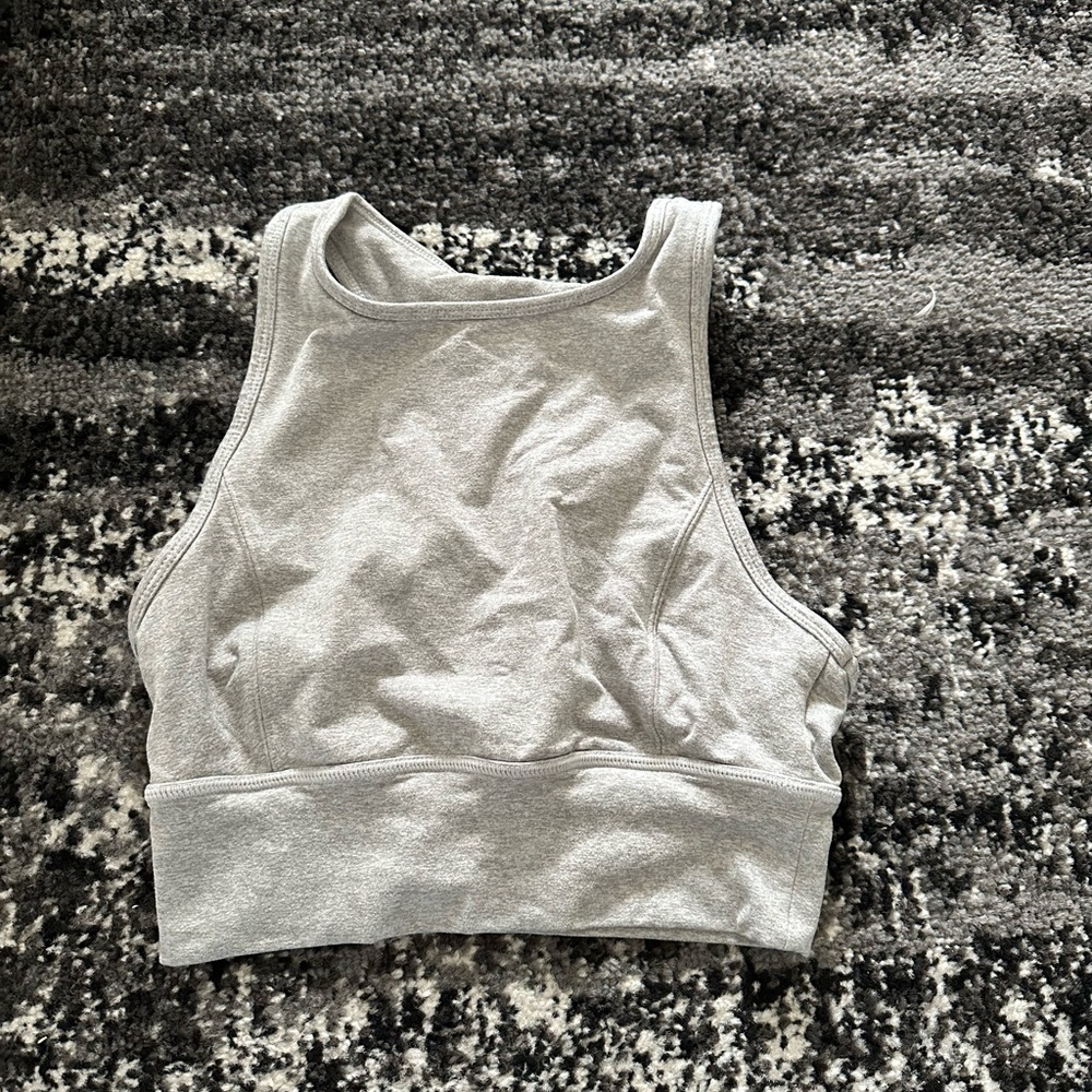 Gray Athletic Crop Top Joylab